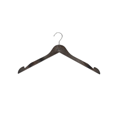 Faux Wood Plastic Hangers