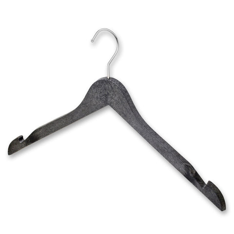 Faux Wood Plastic Hangers