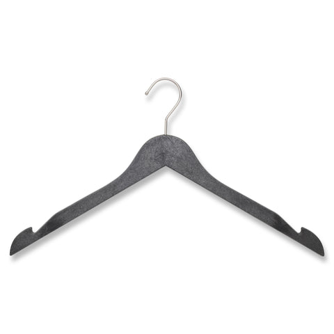 Faux Wood Plastic Hangers