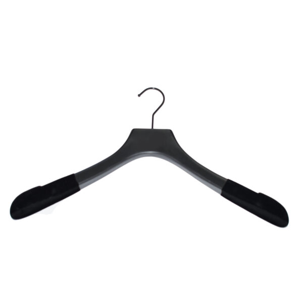 Premiere Luxe Coat Hanger - Black with Black Velvet