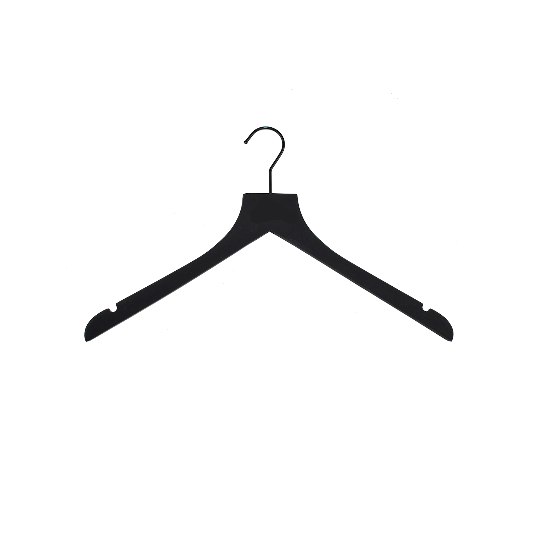 Sueded Luxe Wood Hangers - All Hung Up